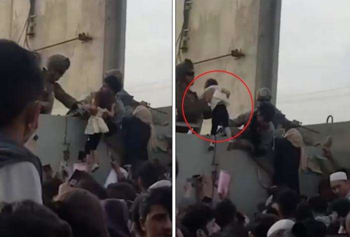 Дитину, яку в хаосі в Афганістані передали військовим, знайшли та повернули батькам