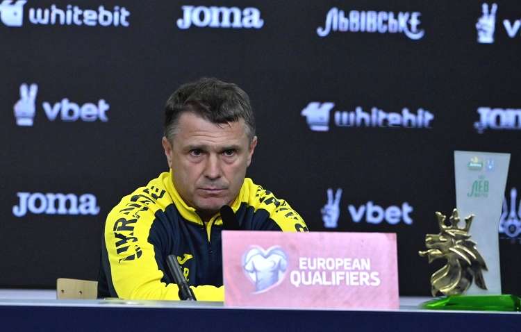 Перші слова Реброва про жереб для збірної України у відборі на Євро