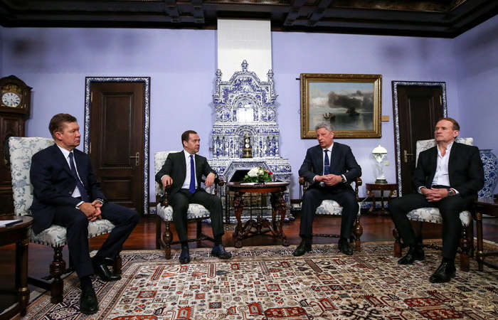 Міллер в черговий раз підтвердив домовленості з Медведчуком про зниження ціни на газ для України