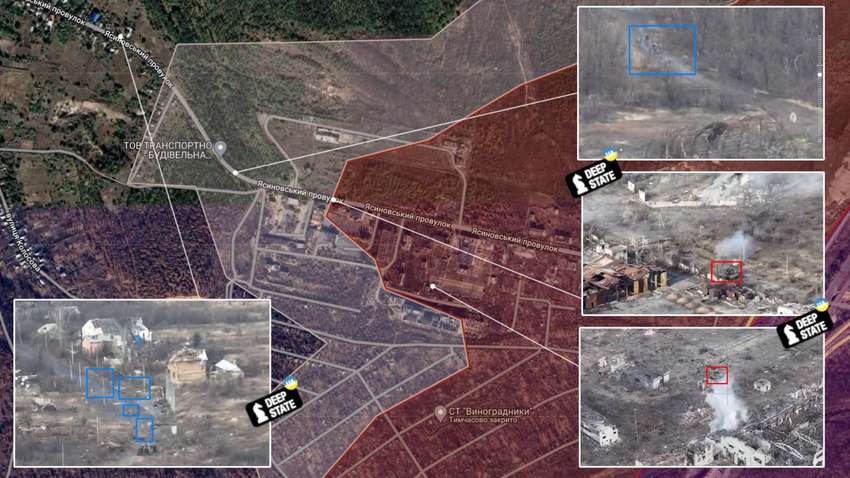 Росіяни досягли успіхів у боях за промзону на півдні Авдіївки - DeepState