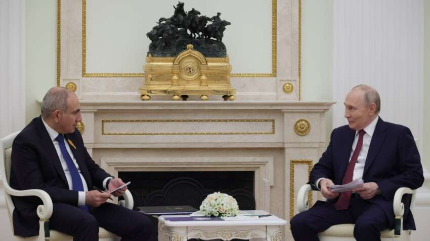 На фоне угроз: Путин поздравил Пашиняна с днем рождения и заговорил о «дружбе»