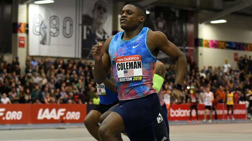 Американський рекордсмен Коулман може бути усунений через пропущених допінг-тестів