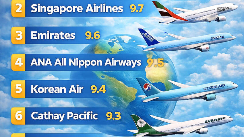 Названо найкращі авіакомпанії світу 2025 року: хто задає стандарти комфорту та безпеки
