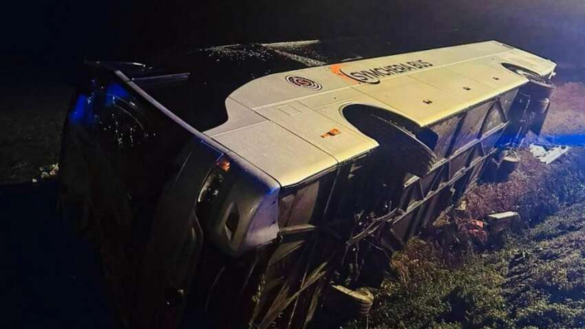 В Словакии перевернулся автобус с украинцами: что известно о пострадавших В Словакии перевернулся автобус с украинцами: что известно о пострадавших