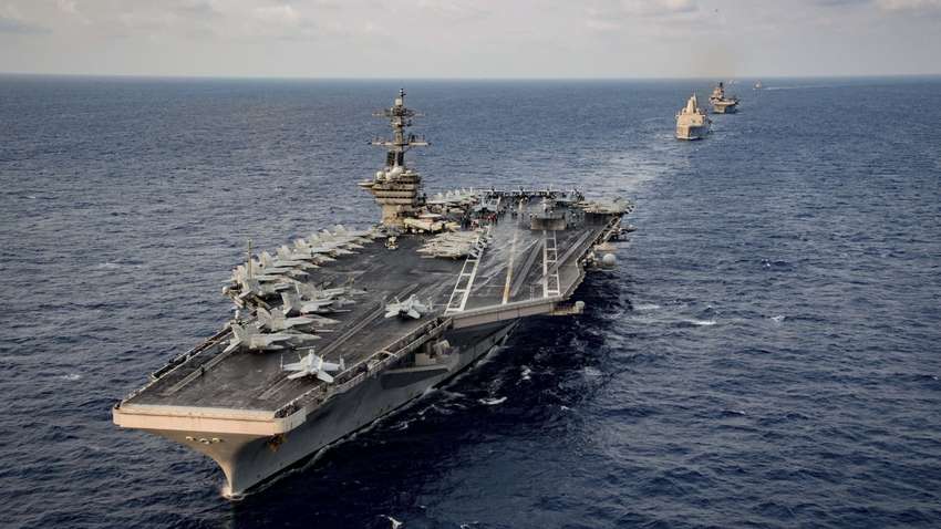 550 человек заболели коронавирусом на борту авианосца США