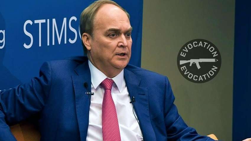 Реакція посла Росії в США на поставку американських танків до України. Реакція посла Росії в США на поставку американських танків до України.