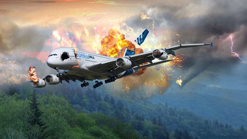 Головні правила виживання під час катастрофи літака