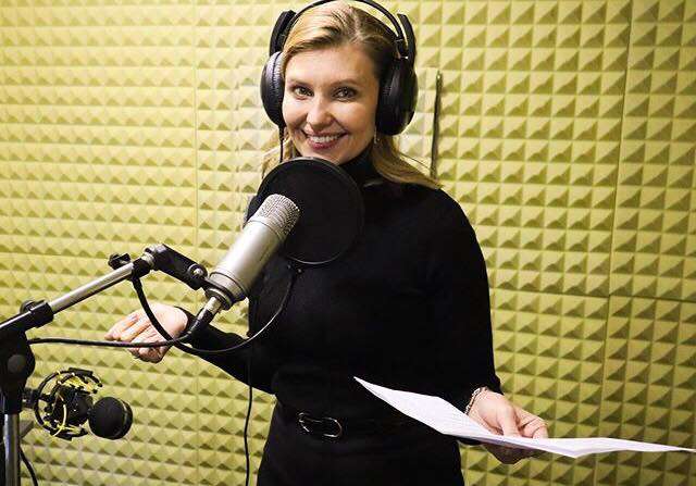 Олена Зеленська озвучила дві казки для аудіокниги