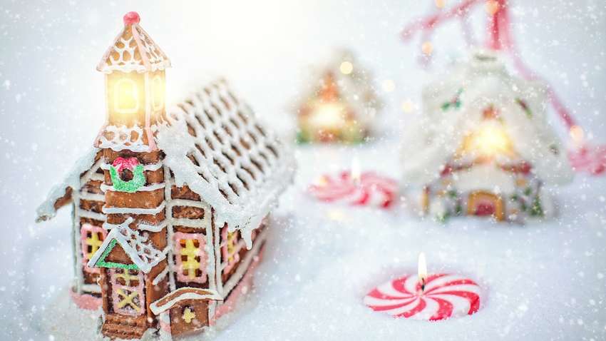 В Канаде создали самый маленький в мире пряничный домик