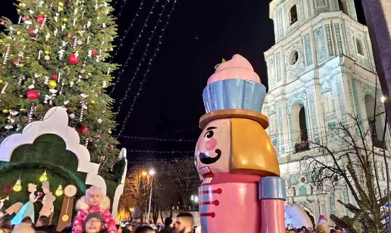 Главные елки в разных городах Украины: у кого выше, пышнее и дороже 