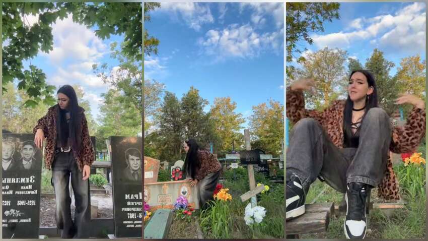 Підлітки в Тік-ток танцюють на могилах: за такі відео доводиться вибачатися