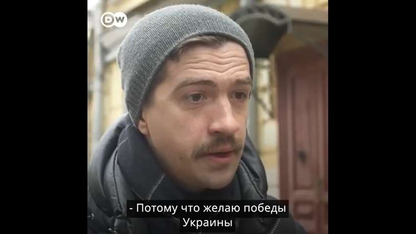 Реакція жителів Москви на поставки танків Україні (ВІДЕО)