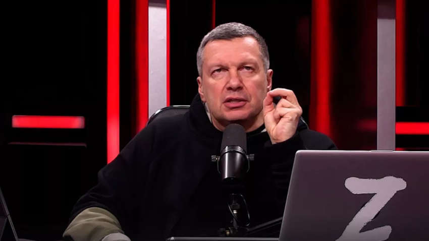 Російський пропагандист Соловйов закликає вбити Зеленського (ВІДЕО)