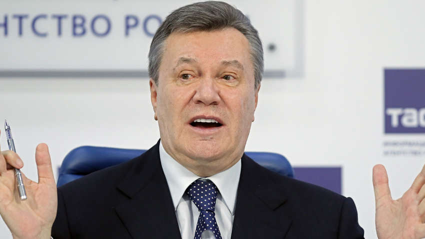 Янукович позвал прокуроров в Россию, чтобы разобраться с уголовными делами 