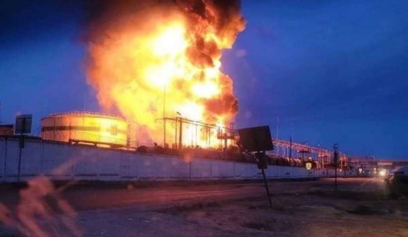 Огненная ночь в России: где в этот раз взрывались дроны и горели НПЗ (ВИДЕО)