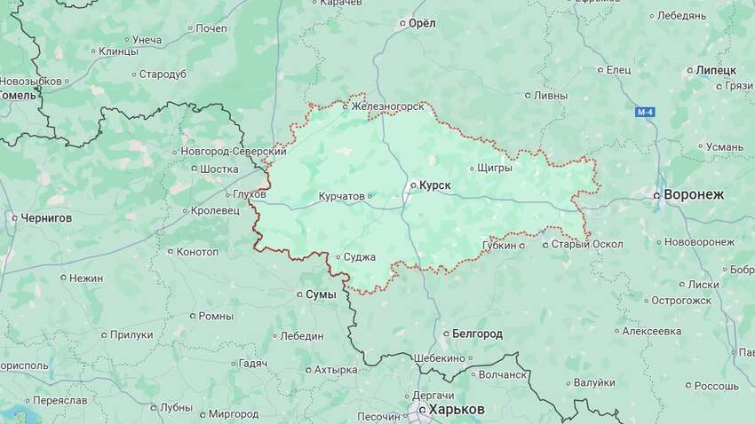 Путін повідомив, що російська армія перетнула кордон України на Сумщині Путін повідомив, що російська армія перетнула кордон України на Сумщині