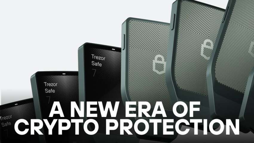 Trezor представив Trezor Safe 7 — перший у світі апаратний гаманець із прозорим чіпом безпеки