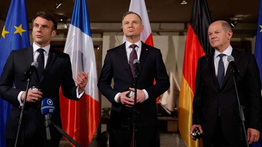 Какие ожидания от встречи Шольца, Дуды, Макрона – что может измениться перед саммитом НАТО