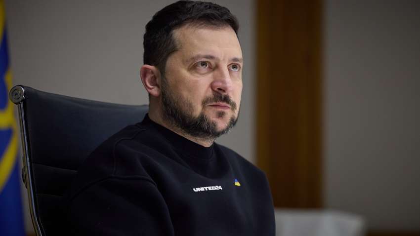 Зеленский рассказал, почему РФ говорит, что воюет в Украине с НАТО