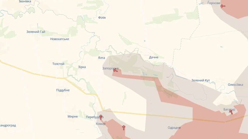 Прорив на Запоріжжя може стати проблемою для ЗСУ: що відомо