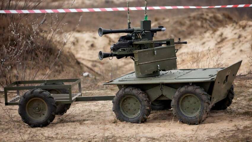 На фронті робота налякав їжак: що було далі (ВІДЕО)