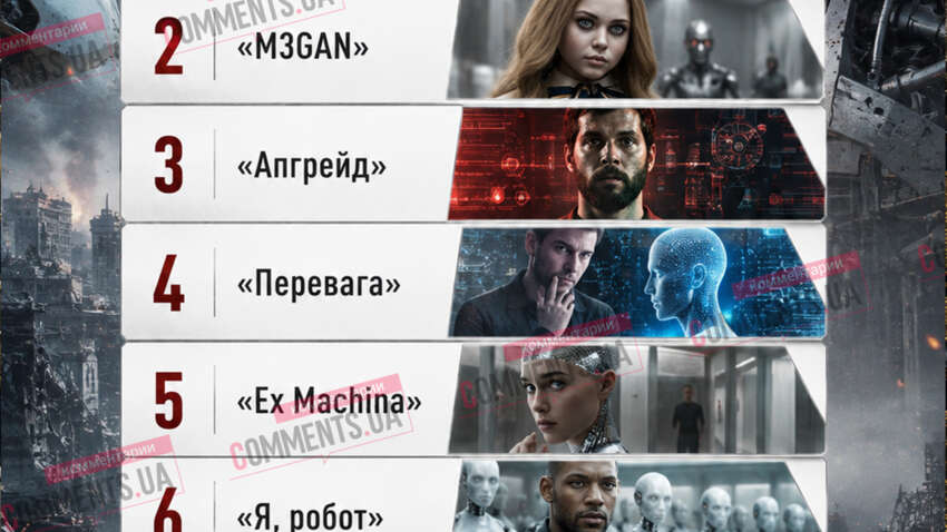 Від симуляції до ядерного ультиматуму: ТОП фільмів про те, як ШІ захоплює світ