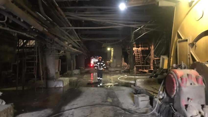 На Бурштынской ТЭС произошел пожар: подробности (ФОТО)