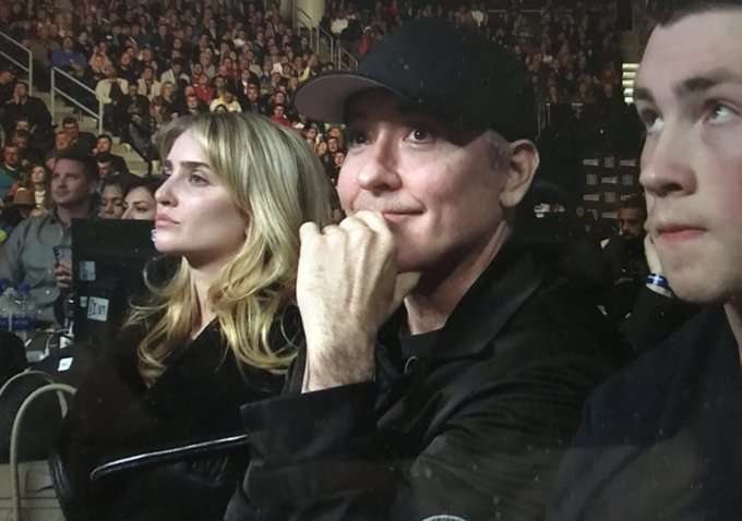 Американський актор Джон Кьюсак відвідав бій Усика