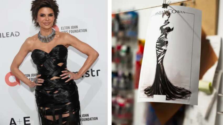 Акторка шокувала сукнею з волосся на вечірці після "Оскара" (ФОТО)