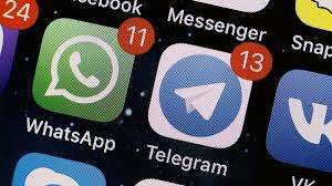 Роскомнадзор запретил передавать данные через Telegram и WhatsApp