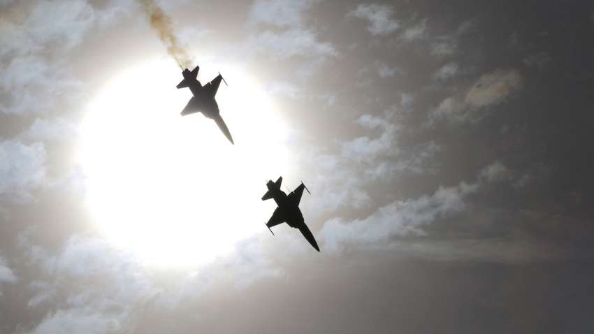 В Южной Корее военный самолет разбился о гору В Южной Корее военный самолет разбился о гору