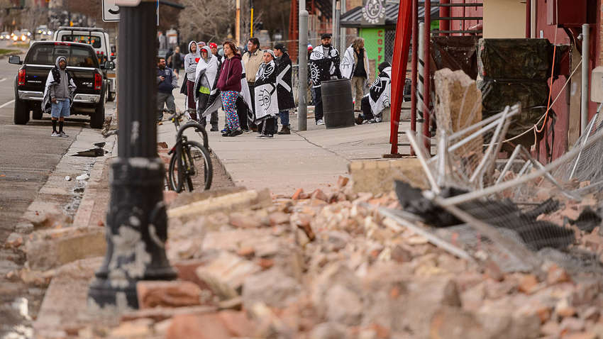 Землетрясение в США: местные публикуют впечатляющие видео