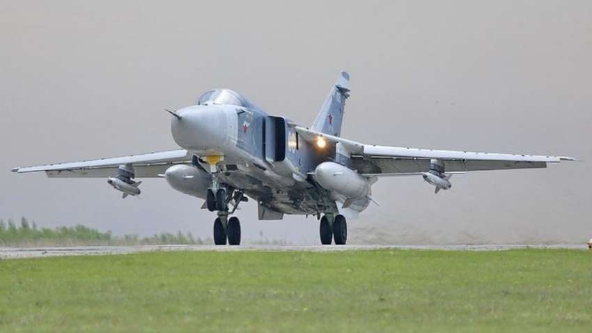 В России разбился фронтовой бомбардировщик СУ-24: подробности 