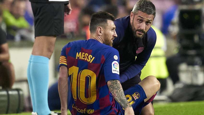 Месси возможно выйдет в Лиге чемпионов против "Интера"