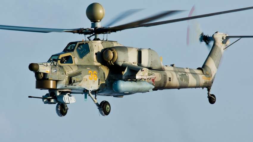 У Росії розбився військовий гелікоптер: деталі