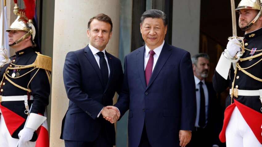 Макрон едет в Китай договариваться с Си Цзиньпином по поводу войны в Украине: детали Макрон едет в Китай договариваться с Си Цзиньпином по поводу войны в Украине: детали