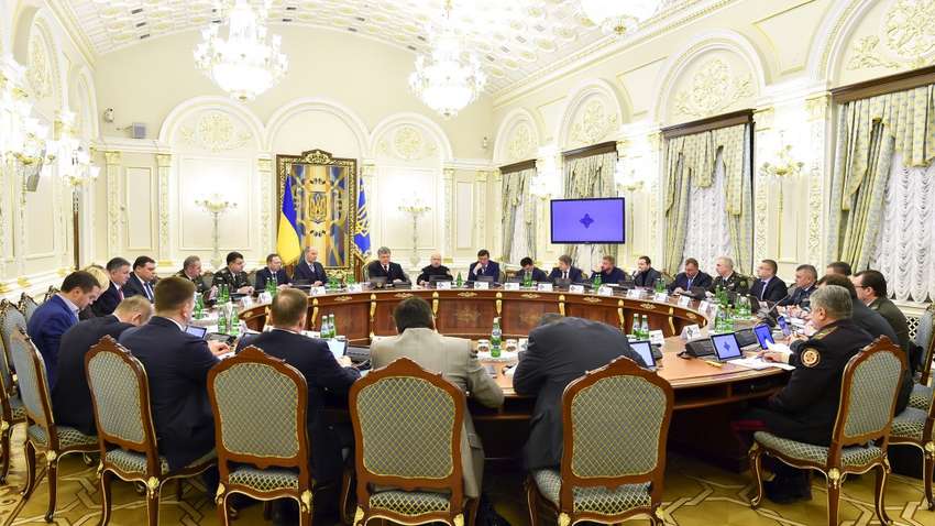 Стало известно, что решил в закрытом режиме СНБО перед нормандской встречей