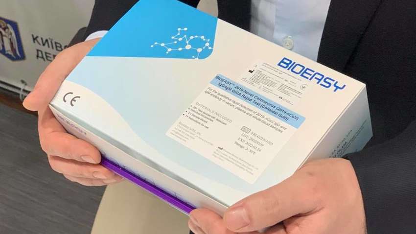 Второй самолет с тестами на коронавирус прибудет в Украину на днях — ОПУ