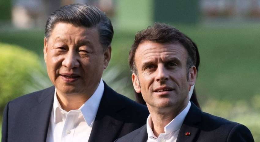 Какую игру ведёт Макрон и Си Цзиньпин перед саммитом мира: что важно для Украины