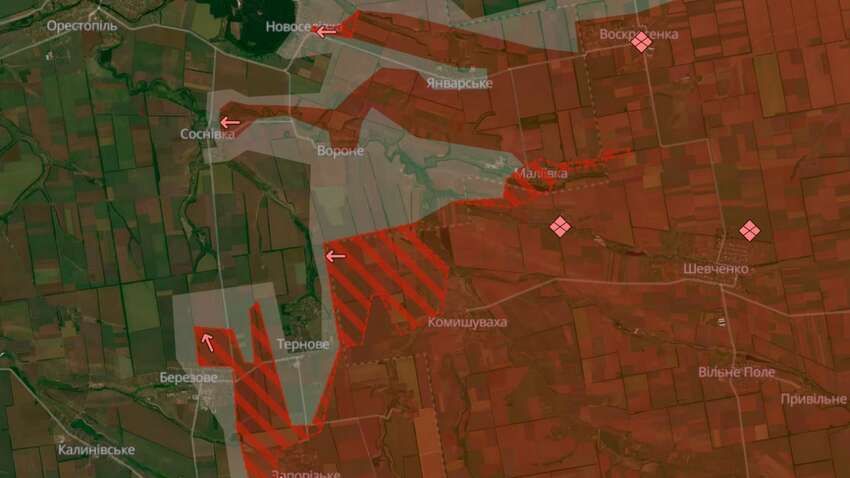 Росіяни заявляють про стрімке просування на Дніпропетровщині