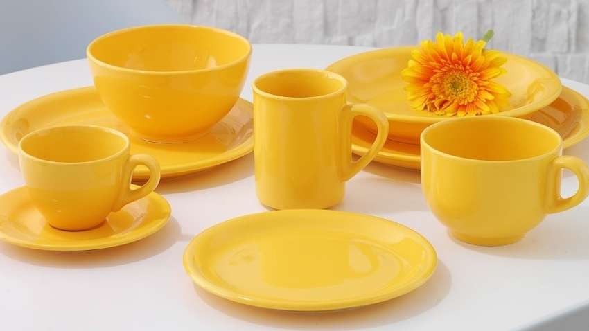Жовта посуд сприяє набору ваги, - дослідження Жовта посуд сприяє набору ваги, - дослідження
