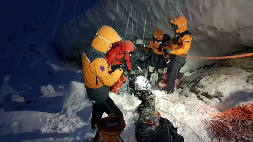 Словацькі рятувальники опублікували фото з місця загибелі українських альпіністів