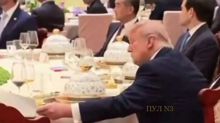 «Шпионские» развлечения в Пекине: как Трамп пытался прочесть тайны из блокнота главы КНР