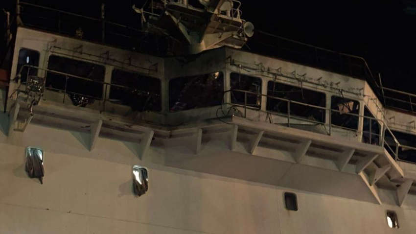 Россия атаковала гражданское судно в Черном море Россия атаковала гражданское судно в Черном море