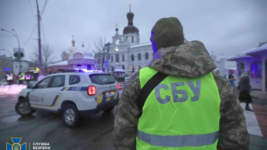 СБУ проводит обыски в Киево-Печерскую лавру: подробности (ФОТО)