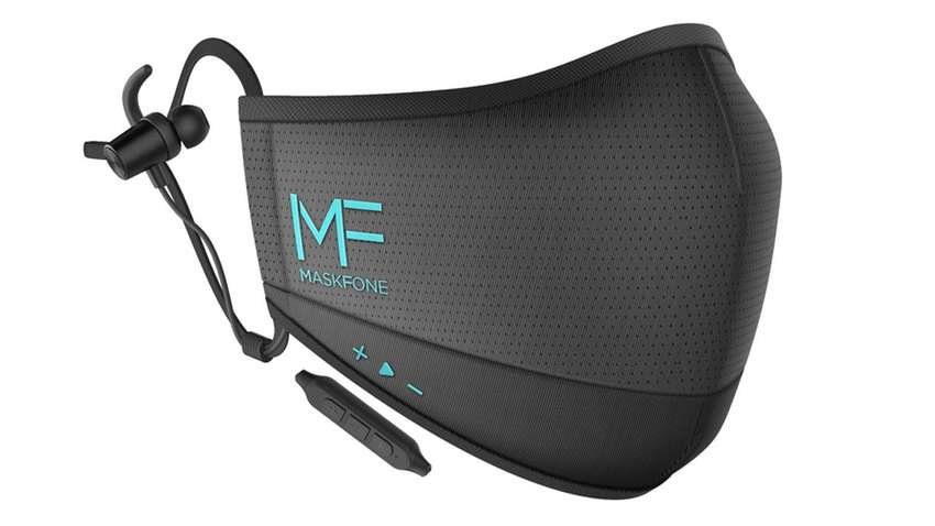 Створена захисна маска, яка виконує функції навушників Створена захисна маска, яка виконує функції навушників