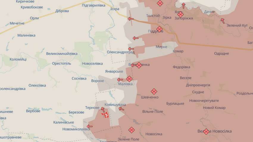 Тривожні новини з фронту: вперше росіяни окупували два села у Дніпропетровській області