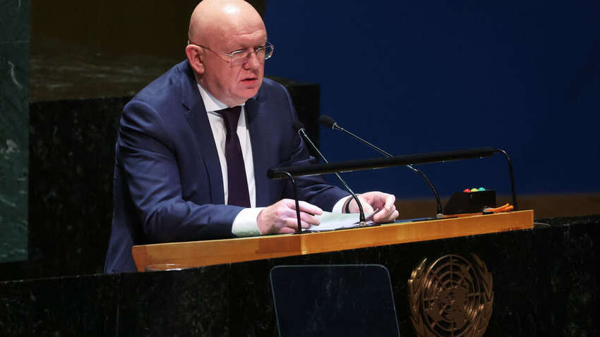 Небензя в ООН звинуватив Норвегію у причетності до удару по «Охматдиту» Небензя в ООН звинуватив Норвегію у причетності до удару по «Охматдиту»