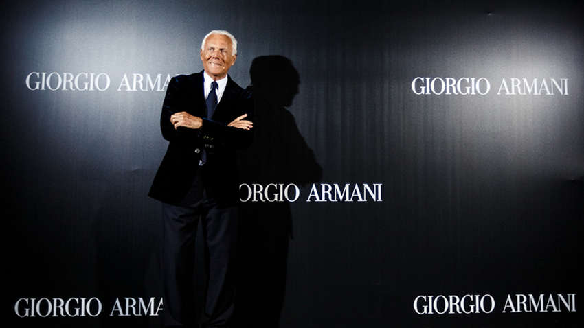 Armani устроил показ новой коллекции, не пригласив гостей