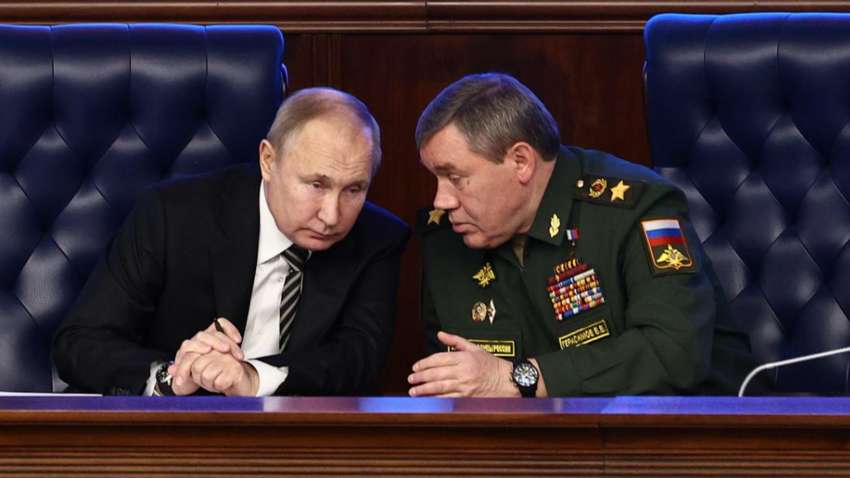 Керівника Генштабу РФ Герасимова спіймали на брехні Путіну щодо ситуації в Курській області